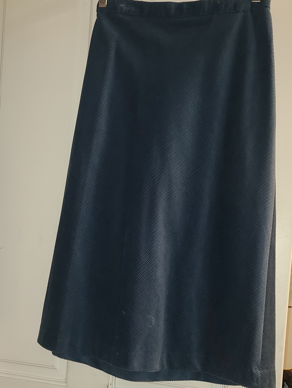 GAP Navy A-Line Midi Skirt